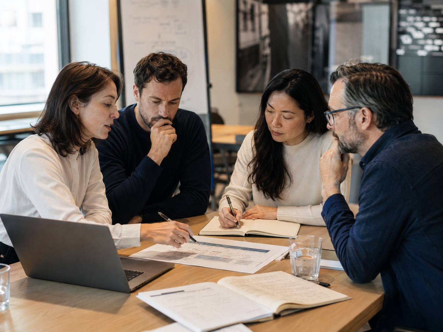 Formation d’équipe en entreprise animée par un formateur Logos Praxis